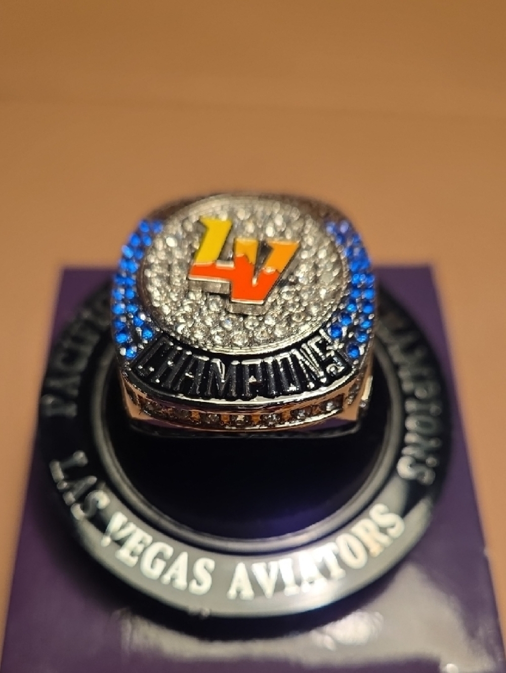 Las Vegas Aviators SGA Pacific Coast League Champions 2025 Championship Ring - Picture 5 of 8